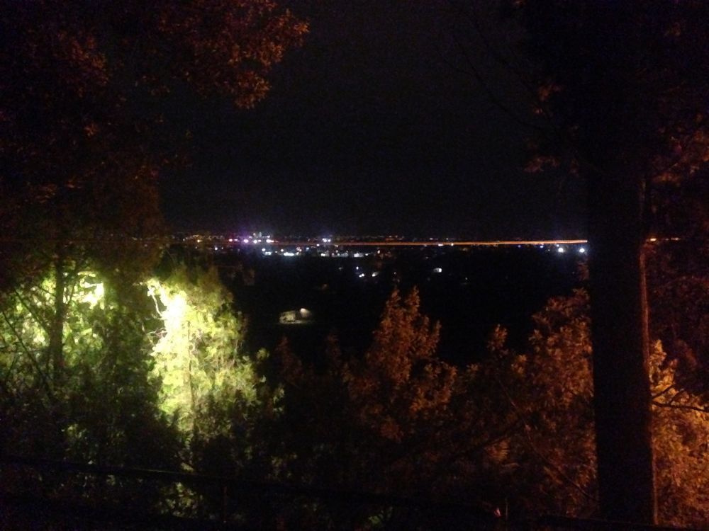 Notte al santuario Madonna dell\'acqua a Mussolente